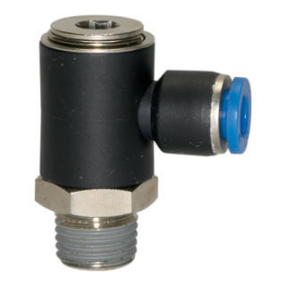 Riegler Raccord coudé L »Série bleue«, pivotant, R 1/8 a., L=22,5mm