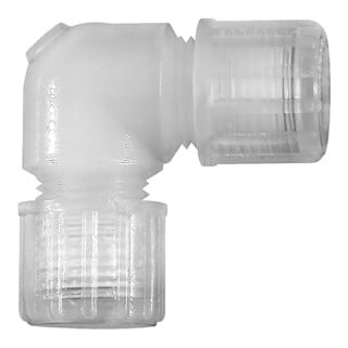 Riegler Raccord coudé pour tuyau 6/8 mm, PFA