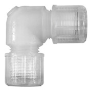 Riegler Raccord coudé pour tuyau 8/10 mm, PFA-1