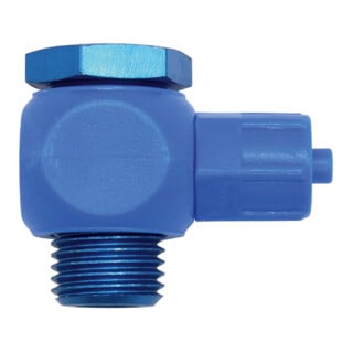 Riegler Raccord coudé rotatif, G 1/8, pour tuyau 6/4, POM