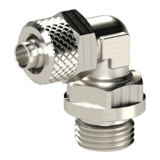 Riegler Raccord coudé vissable fixe, M5 a., tuyau 5/3