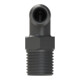 Riegler Raccord coudé vissable, R 1/8 a., pour tuyau LW 8 mm, PA 6