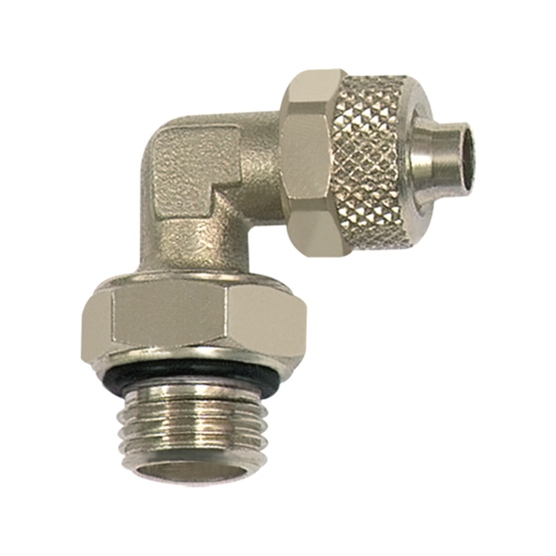 Riegler Raccord coudé vissable « value line », G 1/4 a., MS v., Clé 8/6