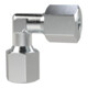 Riegler Raccord d'angle, Ø ext. tube 8 mm, acier zingué, 100 bar