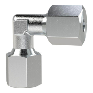 Riegler Raccord d'angle, Ø ext. tuyau 14 mm, acier galvanisé