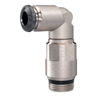 Riegler Raccord d'angle à fiche « universal short » long, rotatif 1/4, Clé 10