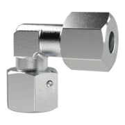 Riegler Raccord d'angle réglable, Ø ext. tube 25 mm, acier zingué-1