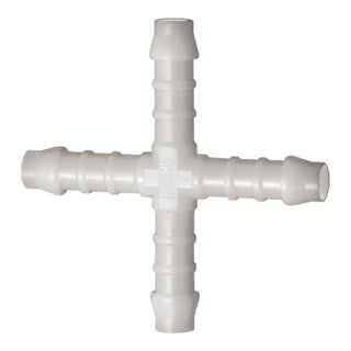 Riegler Raccord de liaison croisée, pour tuyau LW 4 mm, POM