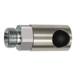 Riegler Raccord de sécurité à bouton-poussoir NW 6, ISO 6150 C, ES, G 1/4 AG