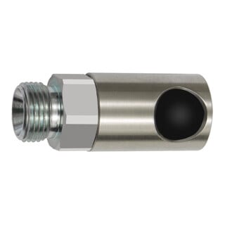 Riegler Raccord de sécurité à bouton-poussoir NW 6, ISO 6150 C, ES, G 3/8 AG