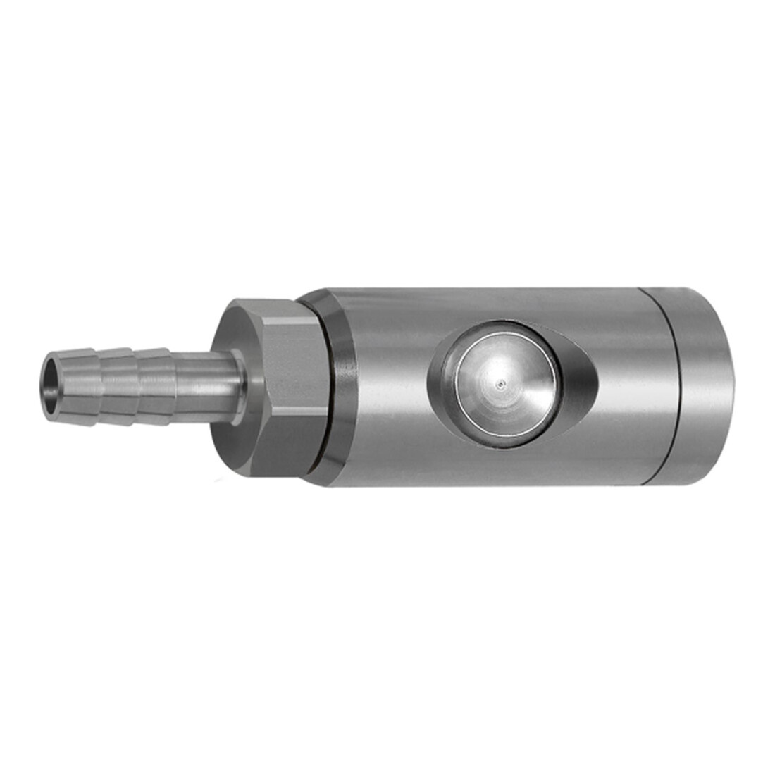 Riegler Raccord de sécurité à bouton-poussoir NW 7,4, pivotant, ES, embout LW 9