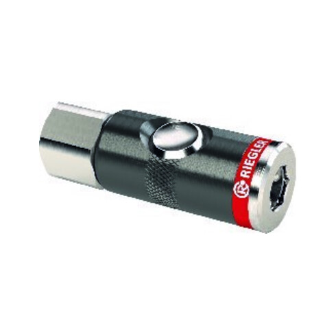 Riegler Raccord de sécurité à bouton-poussoir RIEGLER NW 7,4, G1/4IG