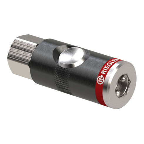 Riegler Raccord de sécurité à bouton-poussoir RIEGLER NW 7,4, G1/4IG