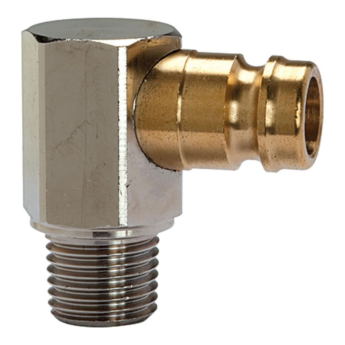 Riegler Raccord de température à enficher DN 9, 90°, filetage extérieur R 1/4