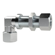 Riegler Raccord d'étanchéité d'angle, Ø ext. tube 12 mm, acier galvanisé, WSV12SST-1