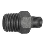 Riegler Raccord double mâle 245 réduit, R 1 a., R 3/4 a., fonte malléable noire-1