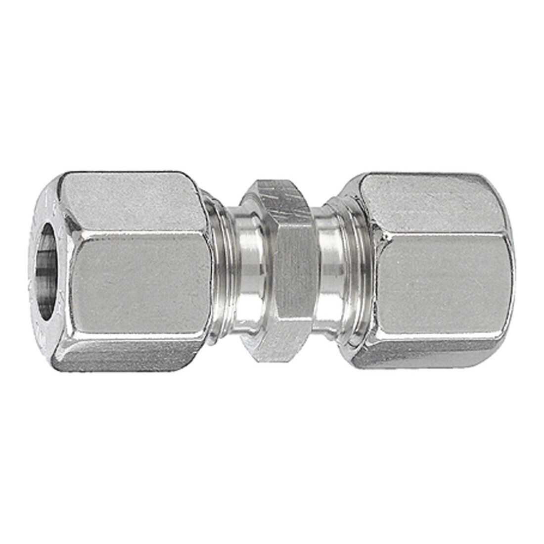 Riegler Raccord droit, Ø ext. tube 12 mm, acier inoxydable 1.4571, 315 bar