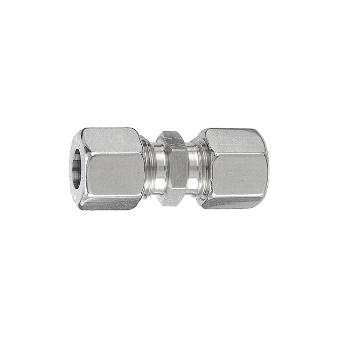 Riegler Raccord droit, Ø ext. tube 6 mm, acier inoxydable 1.4571, 100 bar