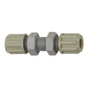 Riegler Raccord droit à collerette, M18x1,5, pour tuyau 9/12 mm, SW 24, PA-1