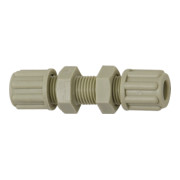 Riegler Raccord droit à étanchéité, M14x1,5, pour tuyau 6/8 mm, SW 19, PP-1