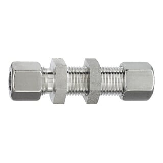 Riegler Raccord droit à presse-étoupe, Ø ext. tube 12 mm, acier inox 1.4571