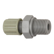 Riegler Raccord droit à visser, G 1/2 ext., pour tuyau 9/12 mm, PA-1