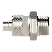 Riegler Raccord droit à visser G 3/8", tuyau 12/9, ES 1.4571-4