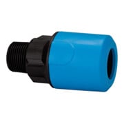 RIEGLER Raccord droit à visser PP G 1 1/2 a. Pour diamètre de tuyau 32 mm-1