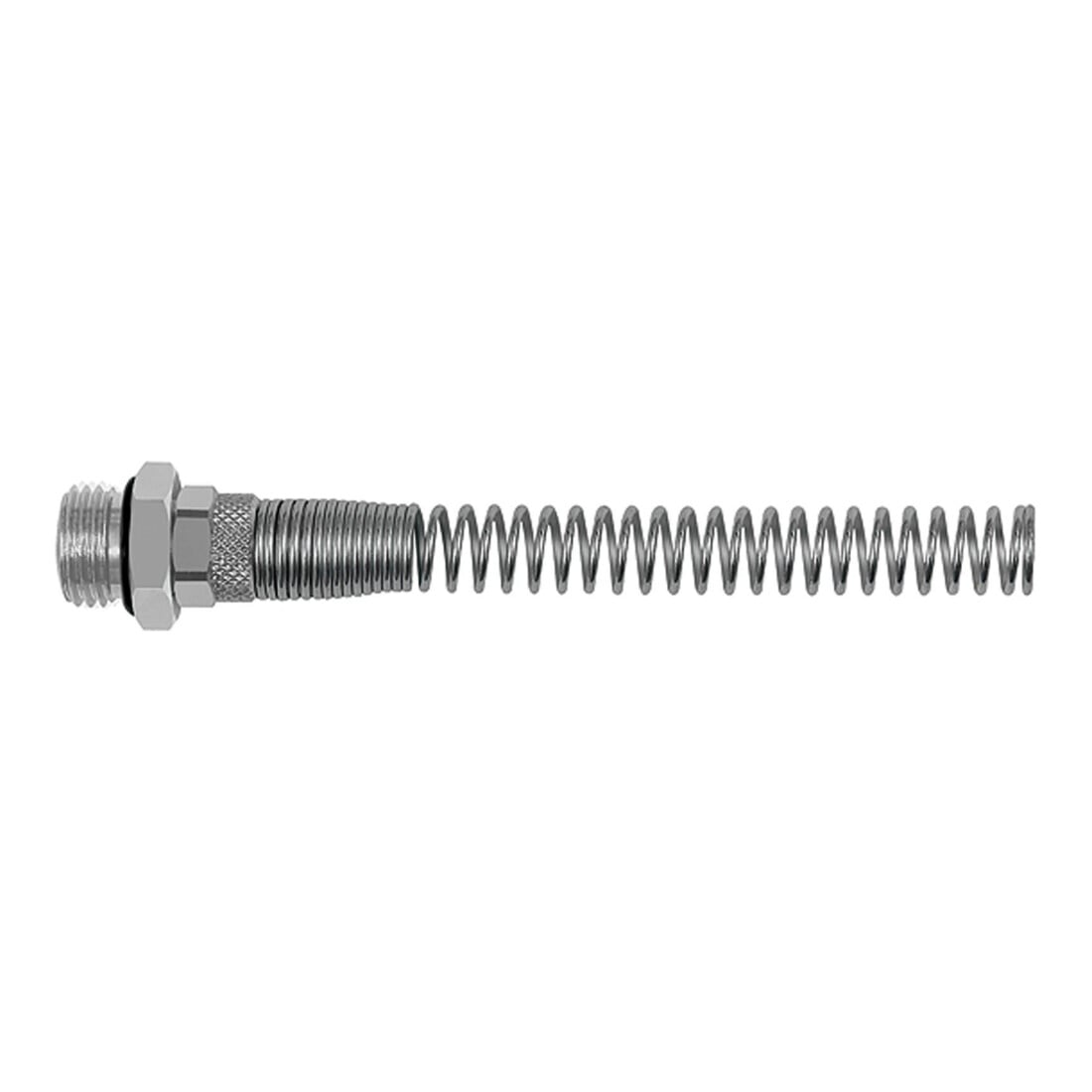Riegler Raccord droit à visser, protection anti-coude, clé 12/10, G3/8a.