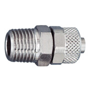 RIEGLER Raccord droit à visser R 1/8 a. Pour tuyau 6/4 mm-1