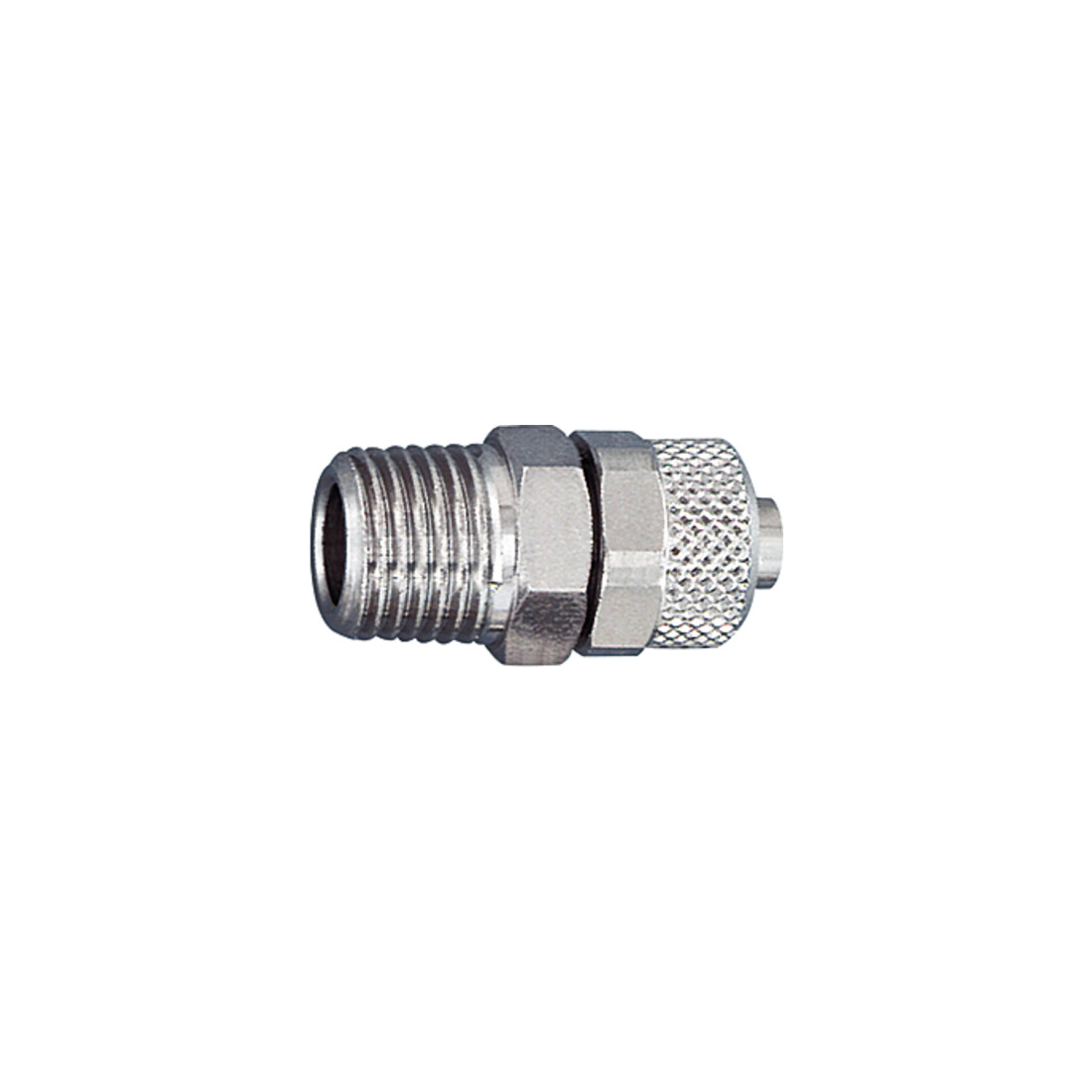 RIEGLER Raccord droit à visser R 1/8 a. Pour tuyau 8/6 mm