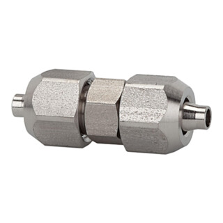 Riegler Raccord droit pour tuyau 10/8 mm, SW1 16, SW2 14, ES 1.4404
