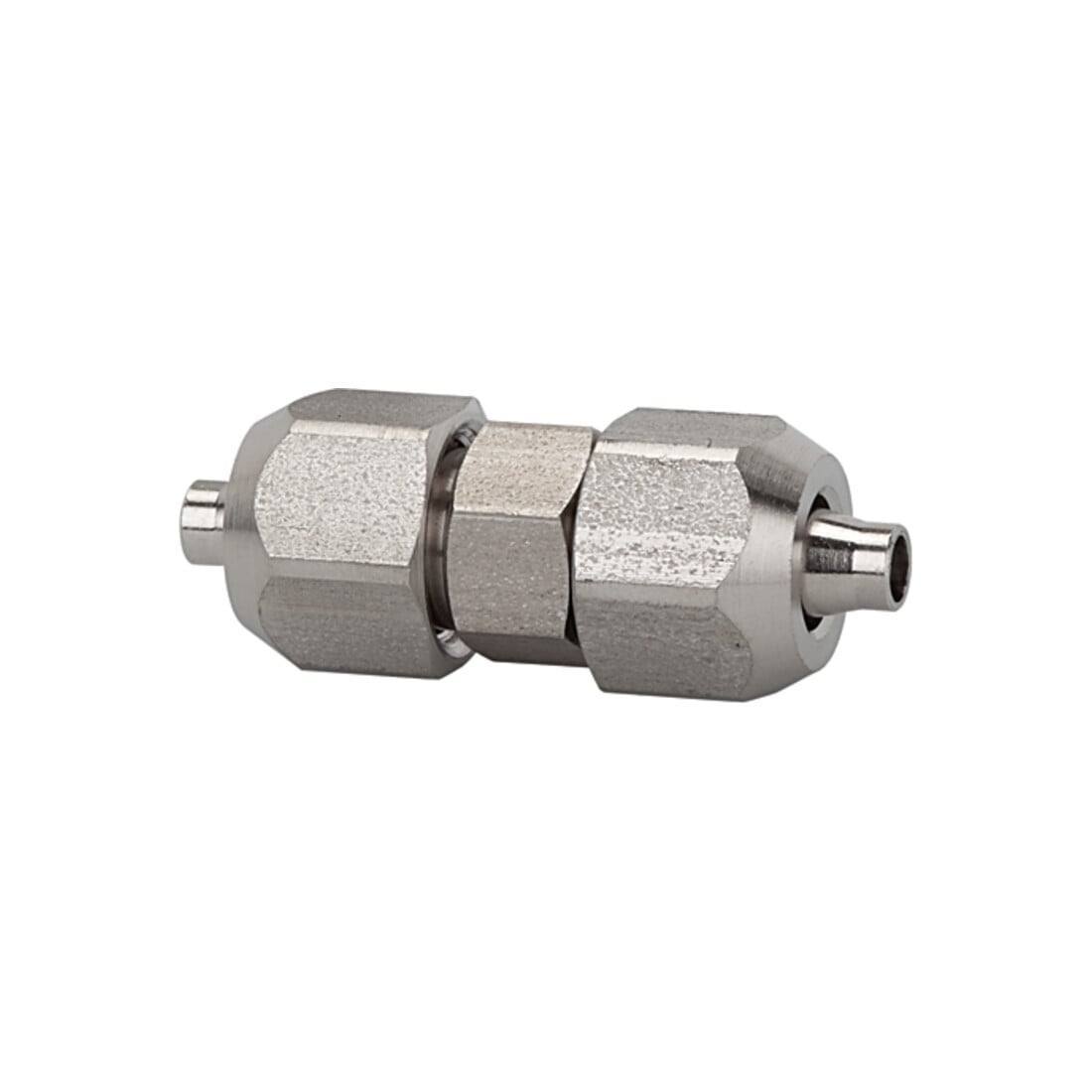 Riegler Raccord droit, pour tuyau 6/4 mm, SW1 12, SW2 10, ES 1.4404