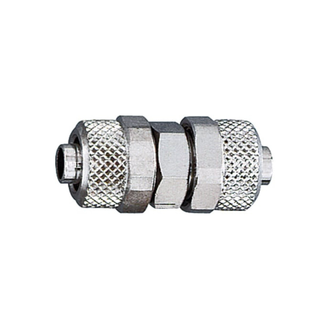 RIEGLER Raccord droit pour tuyau 8/6 mm SW 12 laiton nickelé
