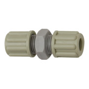 Riegler Raccord droit pour tuyau, pour tuyau 6/8 mm, SW 19, PA-1
