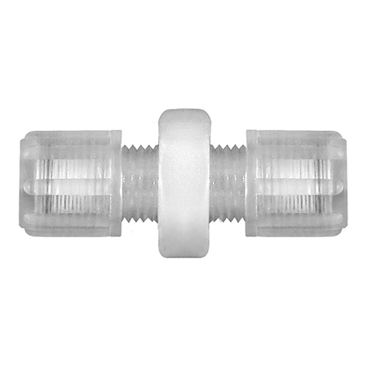 Riegler Raccord droit pour tuyau, pour tuyau 8/10 mm, SW 22, PFA