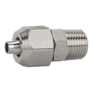 Riegler Raccord droit vissable R 1/4 a., tuyau 10/8, ES 1.4404