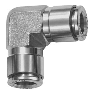 RIEGLER Raccord en L en acier inoxydable