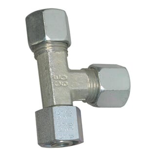 Riegler Raccord en L réglable, Ø ext. tube 8, acier galvanisé, V 522