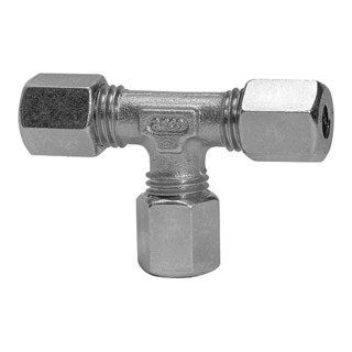 Riegler Raccord en T, Ø ext. tube 28 mm, acier galvanisé