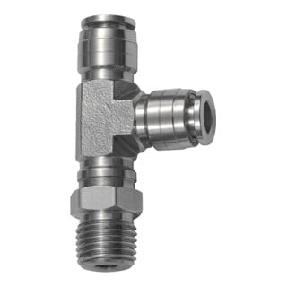 Riegler Raccord en T, forme L, pivotant, R 1/4 ext., Ø tuyau 8, ES