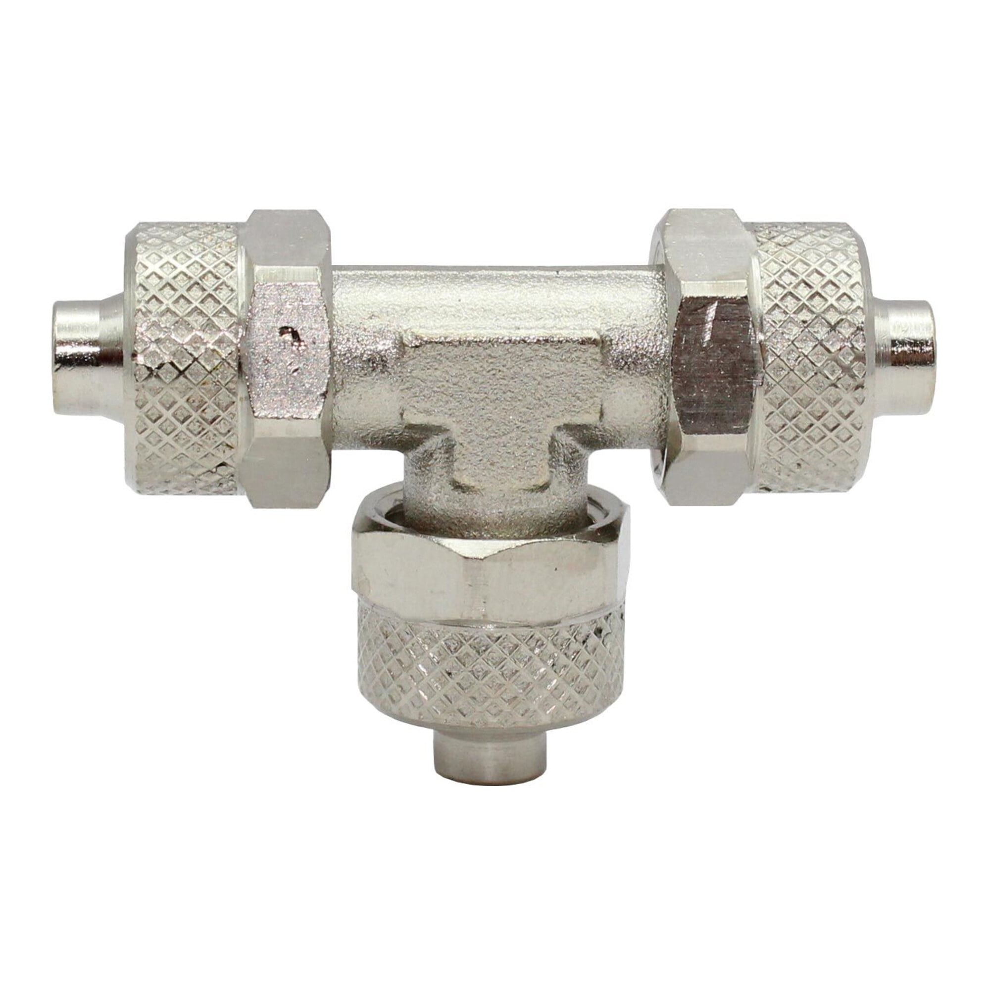 Raccord Rapide Pour Tuyau En Laiton – 10 Mm/12 Mm, Compatible PEX, Plomberie