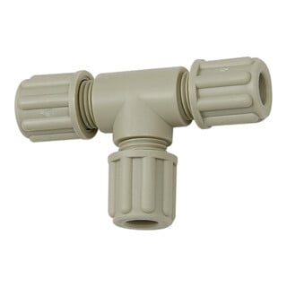 Riegler Raccord en T pour tuyau 9/12 mm, PP