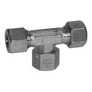 Riegler Raccord en T réglable, cône d'étanchéité, M22x1,5 i., ES 1.4571-1
