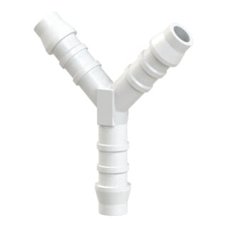 Riegler Raccord en Y pour tuyau LW 12, angle 90°, POM