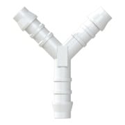 Riegler Raccord en Y pour tuyau LW 13, angle 90°, POM-5