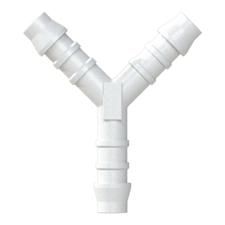 Riegler Raccord en Y pour tuyau LW 13, angle 90°, POM
