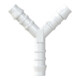 Riegler Raccord en Y pour tuyau LW 8, angle 90°, POM
