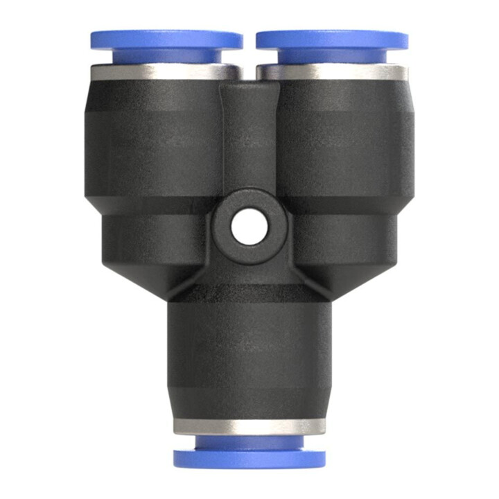 Riegler Raccord en Y « Série Bleue », pour tuyau Ø ext. 4 mm