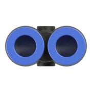 Riegler Raccord en Y « Série Bleue », pour tuyau Ø ext. 14 mm-2